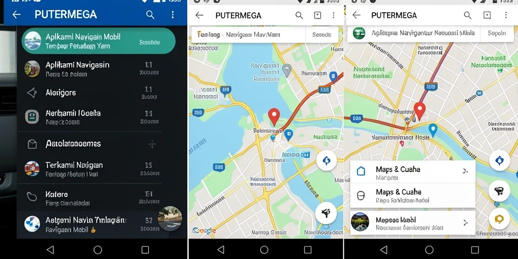 Tampilan antarmuka aplikasi PUTERMEGA yang mudah digunakan.