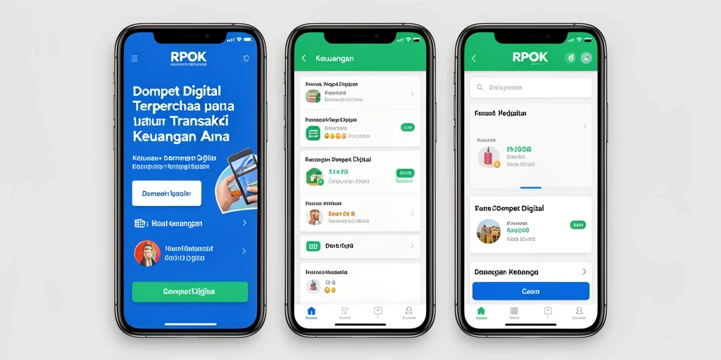 Tampilan antarmuka aplikasi RPOK yang modern dan intuitif.