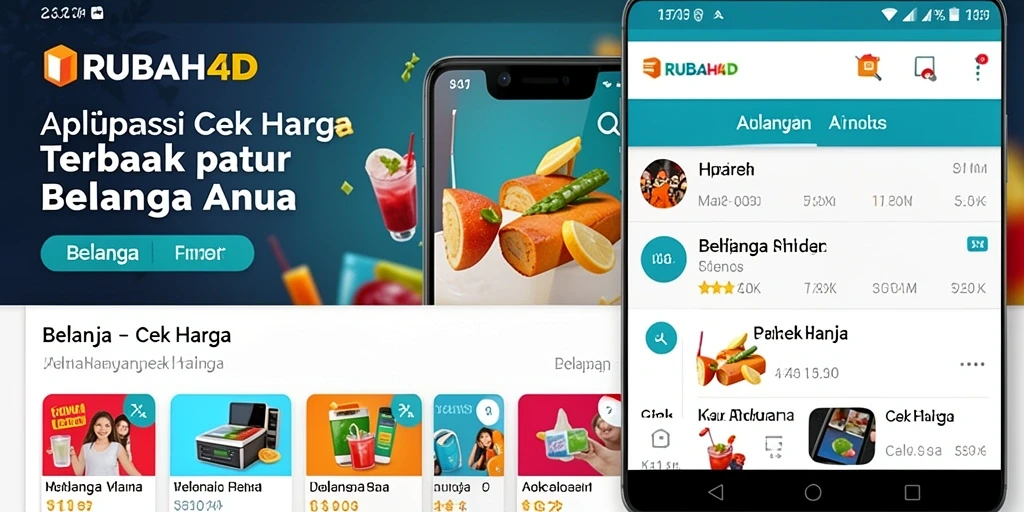 Antarmuka pengguna RUBAH4D yang menarik dan informatif untuk Cek Harga.