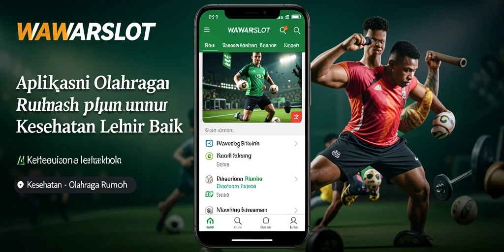 Antarmuka WAWARSLOT yang menarik dan fungsional untuk Olahraga Rumah.