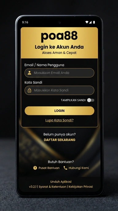 Masuk Akun poa88 dengan Mudah dan Cepat
