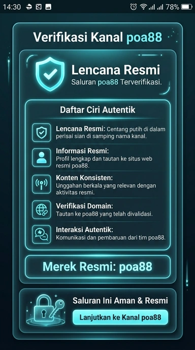 Kanal Resmi poa88 untuk Pengguna Android Indonesia